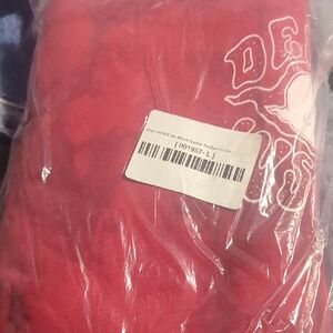 Dead Inside Blood Spatter Tie Dye Hoodie- L